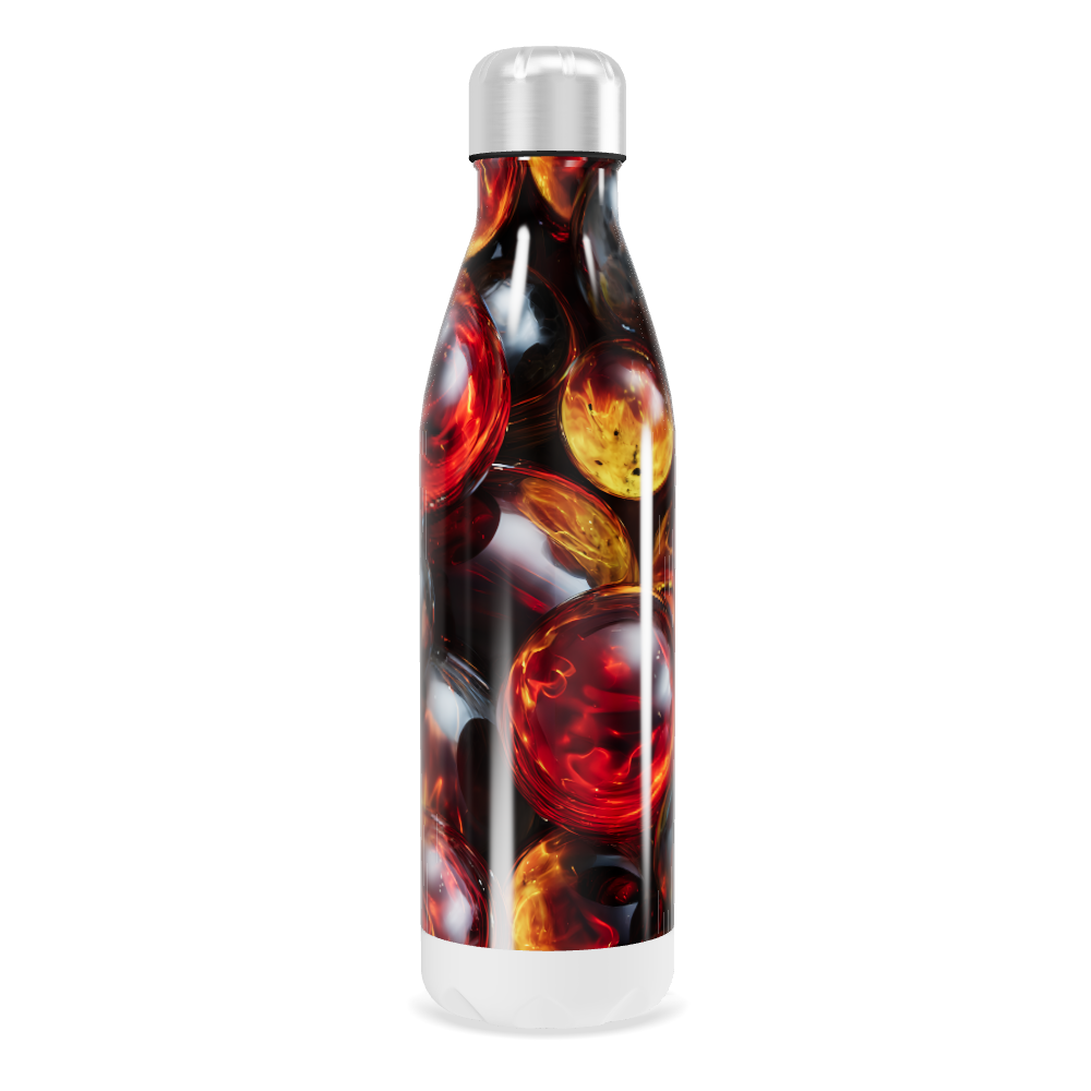 Garrafa Inox - Estampa Fogo e Água