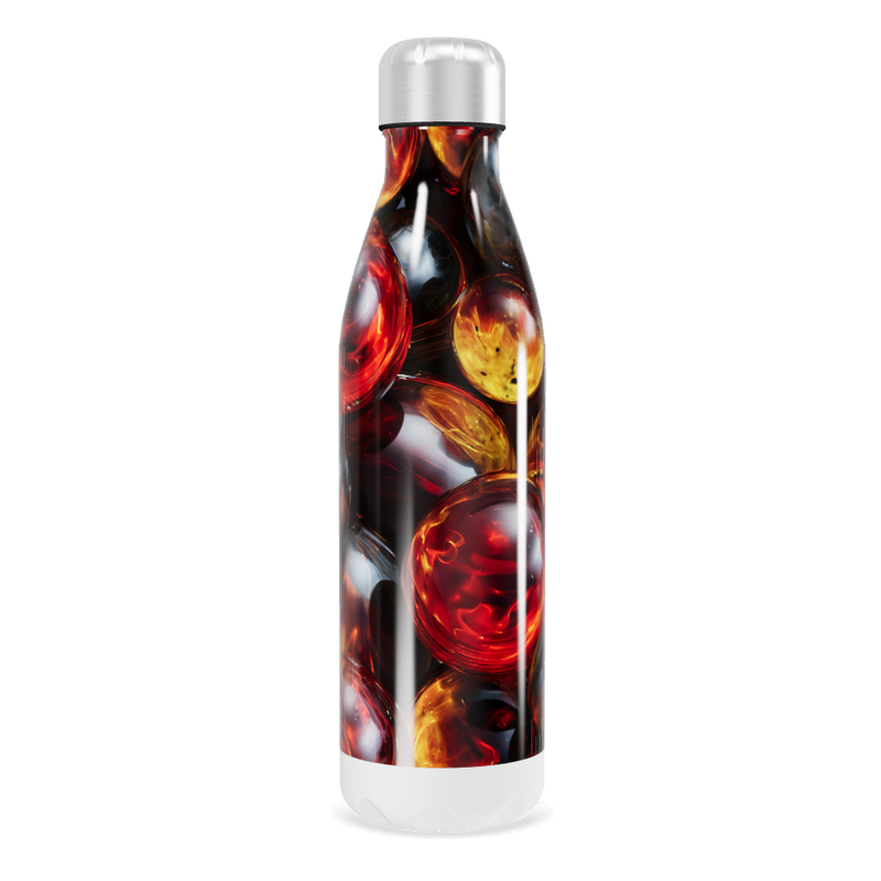 Garrafa Inox - Estampa Fogo e Água