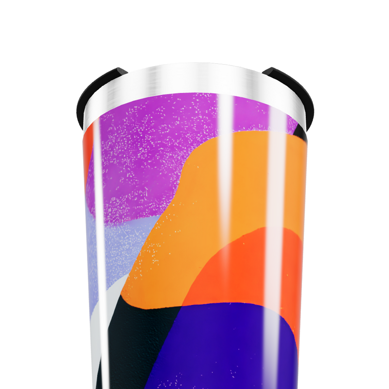 Copo Térmico - Colorido com Tampa