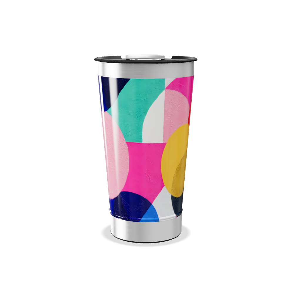 Copo Térmico - Estampado Colorido Aço Inox