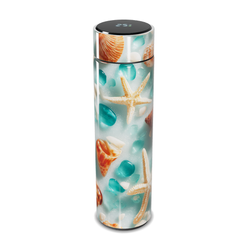 Garrafa Térmica Touch - Conchas Marítimas