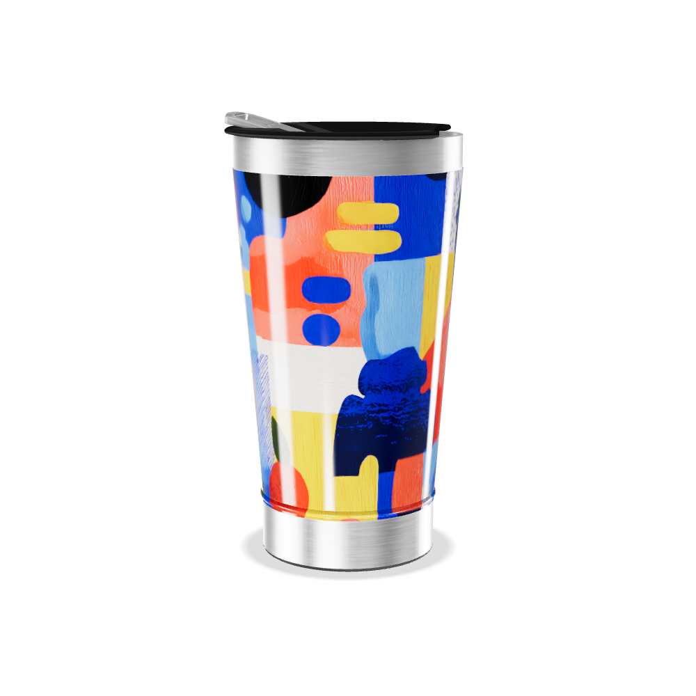 Copo Térmico - Multicolorido Aço Inox