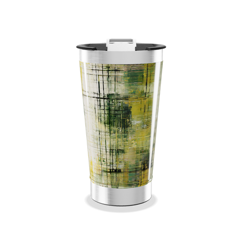 Copo Térmico - Estampa Abstrata Colorida