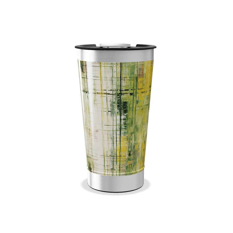 Copo Térmico - Estampa Abstrata Colorida