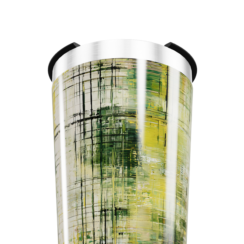 Copo Térmico - Estampa Abstrata Colorida