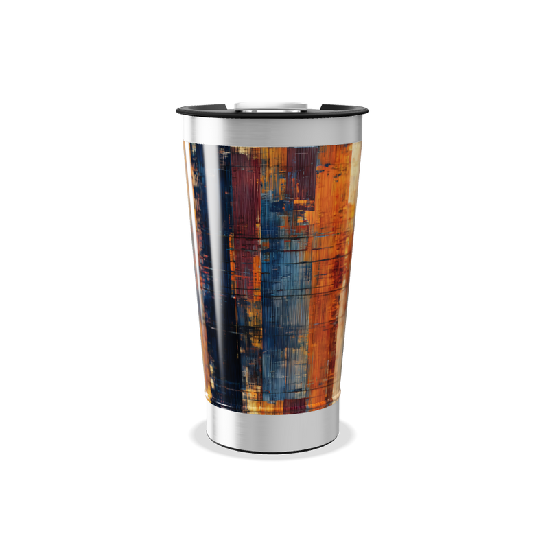 Copo Térmico - Inox Estampa Abstrata