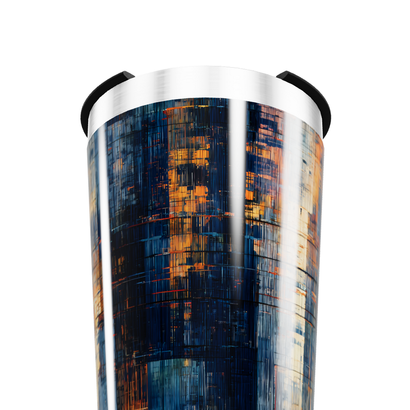 Copo Térmico - Inox Estampa Abstrata