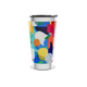Copo Térmico - Design Colorido Abstrato