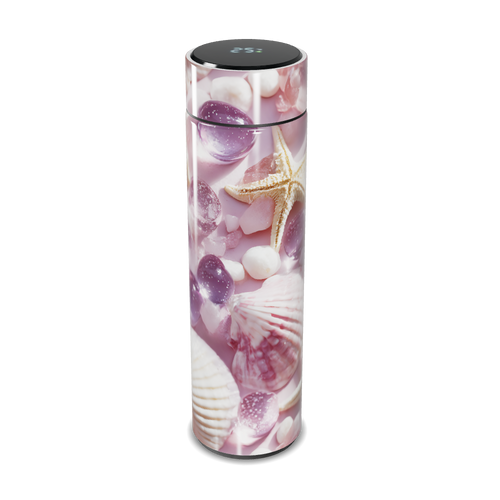 Garrafa Térmica Touch - Estampa Marítima Rosa