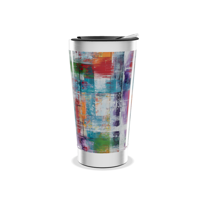 Copo Térmico - Estampa Colorida Aço Inox