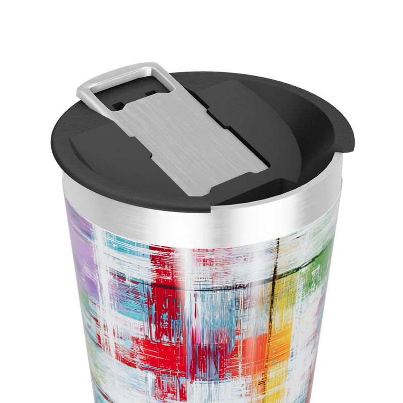 Copo Térmico - Estampa Colorida Aço Inox