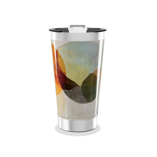 Copo Térmico - Estampa Geométrica Colorida