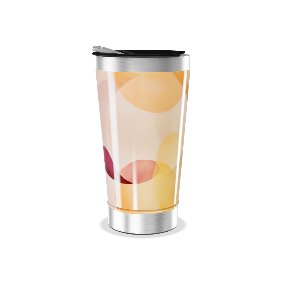 Copo Térmico - Estampa Colorida Geométrica