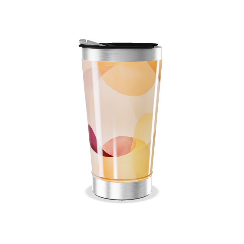 Copo Térmico - Estampa Colorida Geométrica