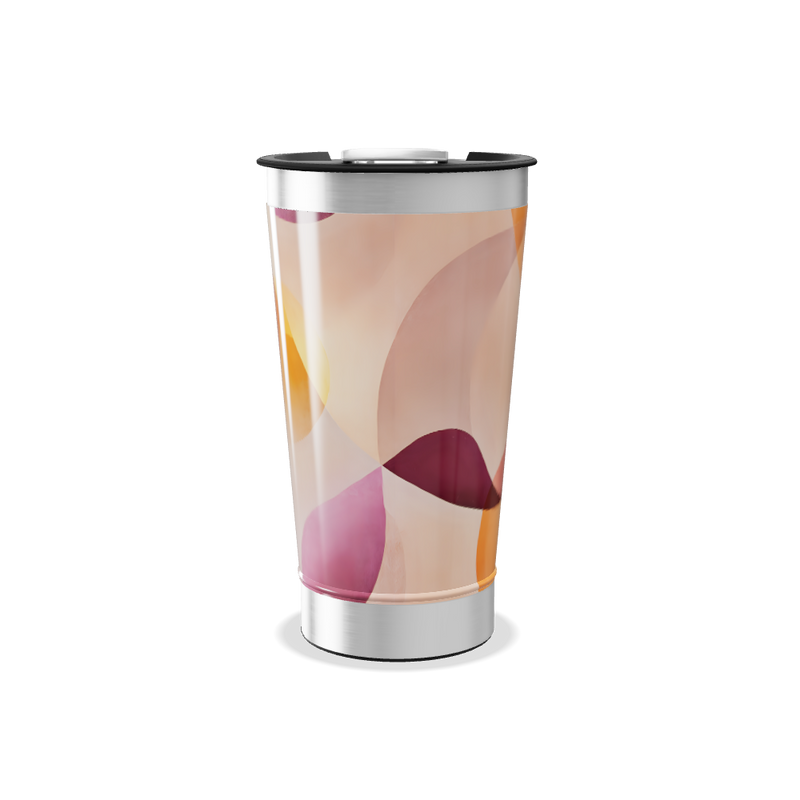 Copo Térmico - Estampa Colorida Geométrica