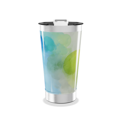 Copo Térmico - Estampa Aquarela