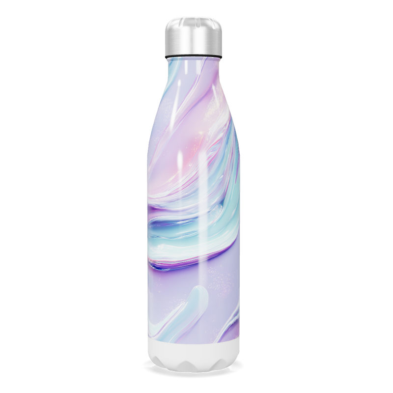 Garrafa Inox - Estampa Pastel Iridescente