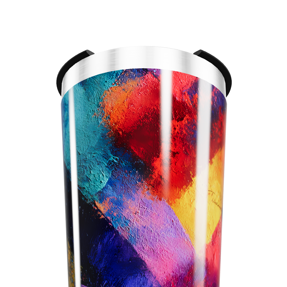 Copo Térmico - Estampa Colorida Aço Inox