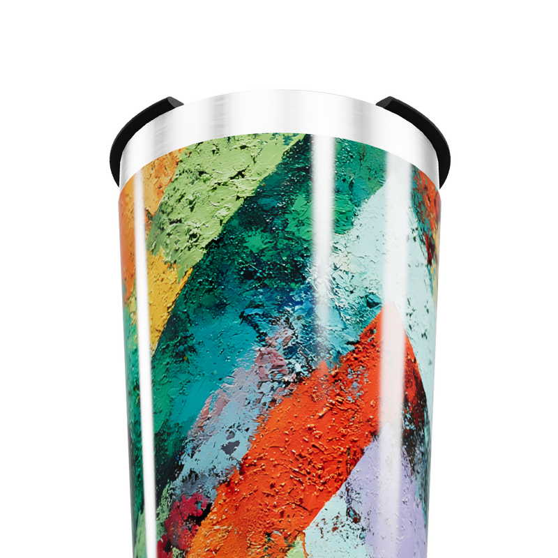 Copo Térmico - Estampa Colorida Aço Inox