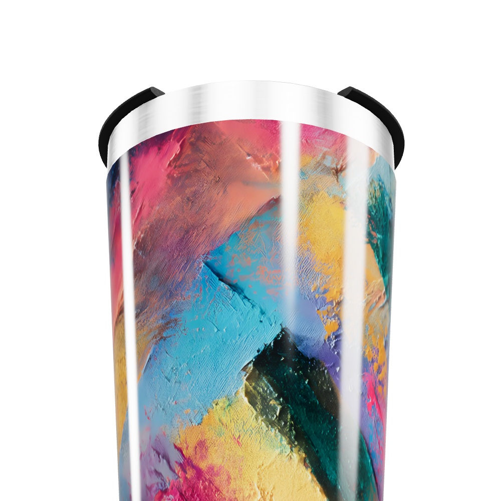 Copo Térmico - Estampa Colorida Aço Inox