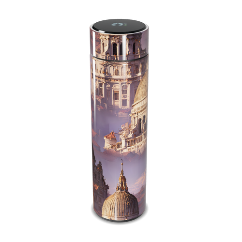 Garrafa Térmica Touch - Estampa Arquitetura