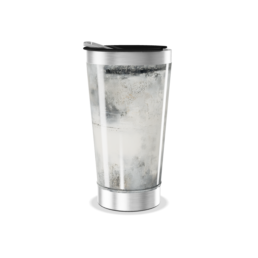 Copo Térmico - Aço Inox Marmorizado