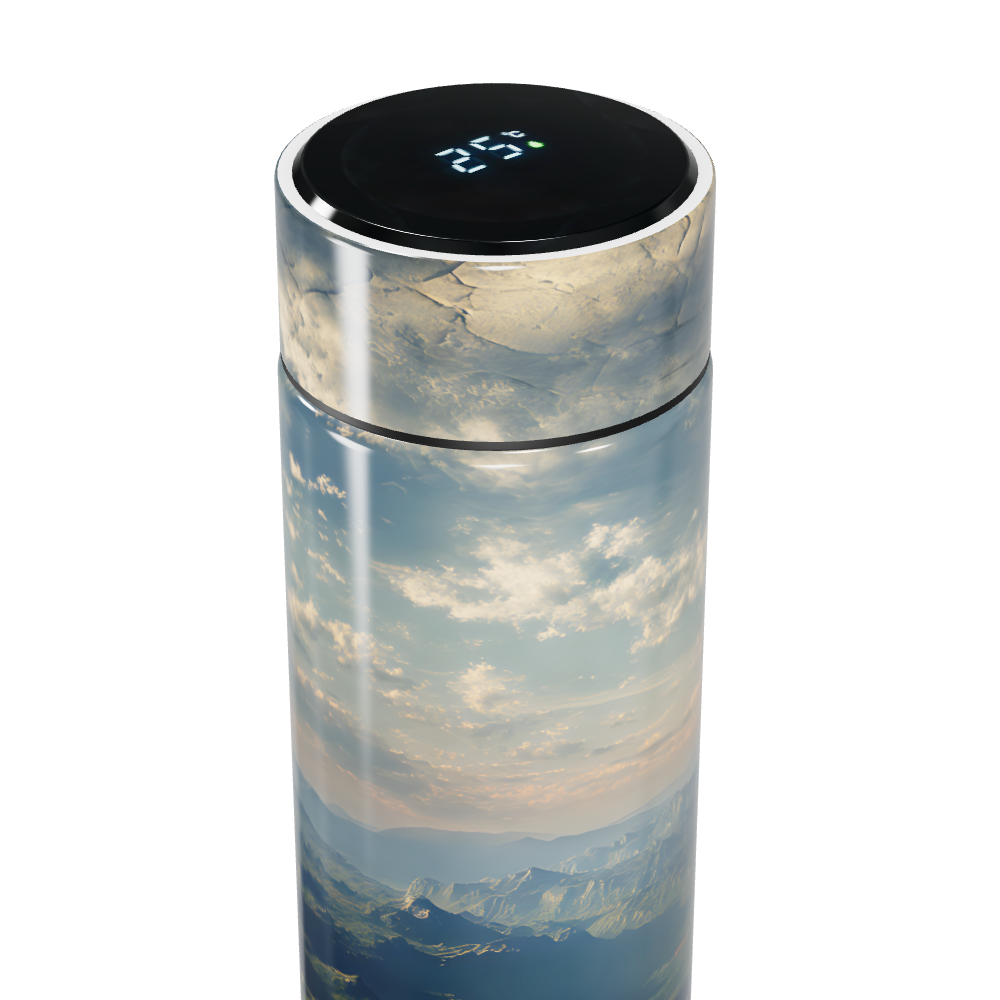 Garrafa Térmica Touch - Paisagem Impressa