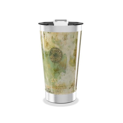 Copo Térmico - Estampa Mandala Verde