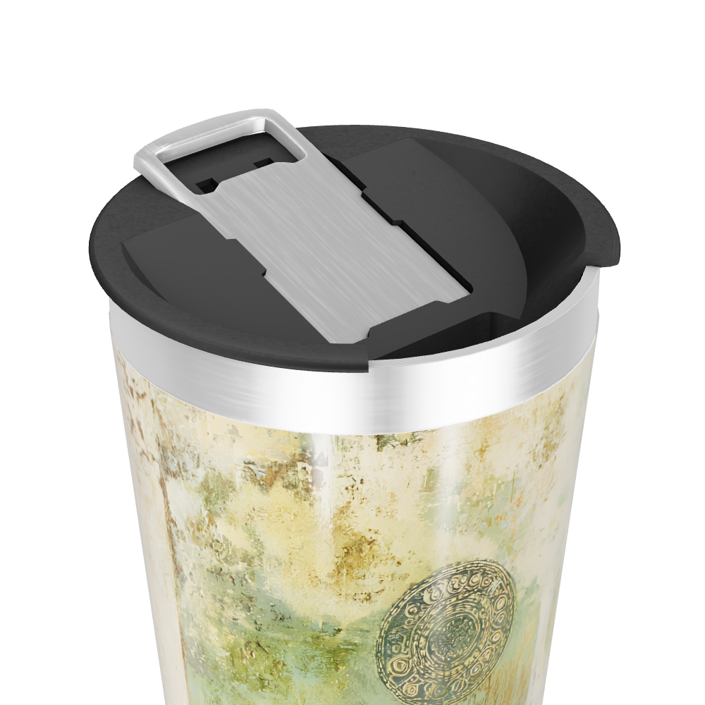 Copo Térmico - Estampa Mandala Verde