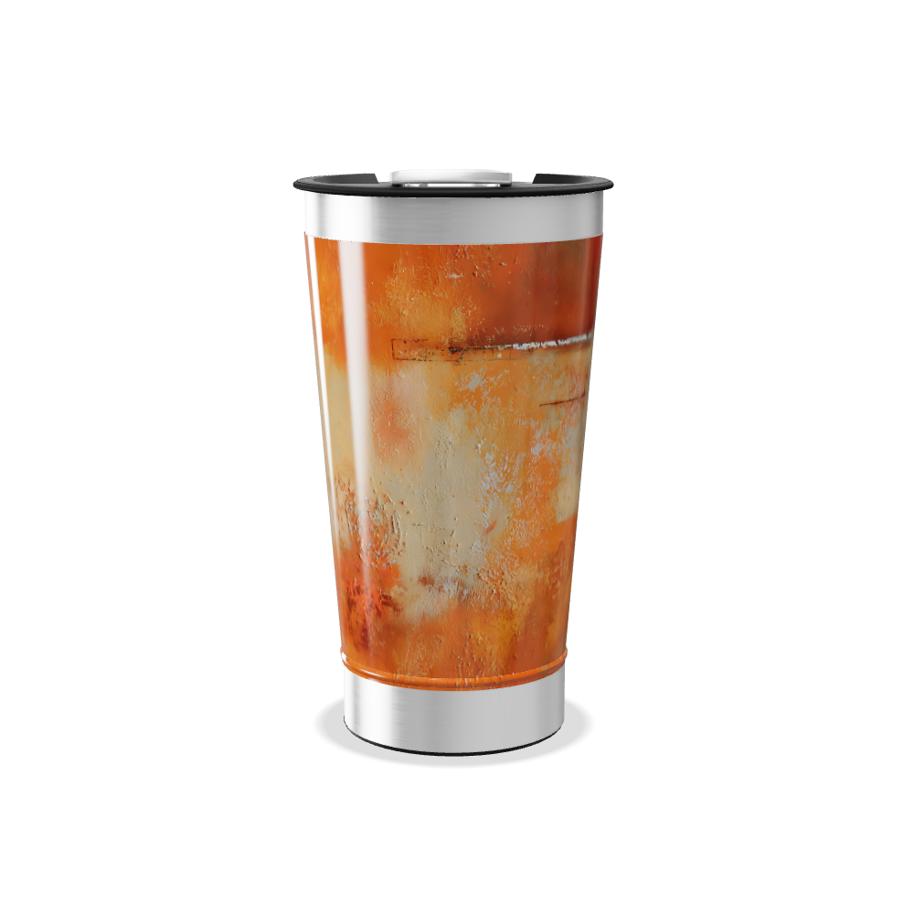 Copo Térmico - Estampa Abstrata Colorida