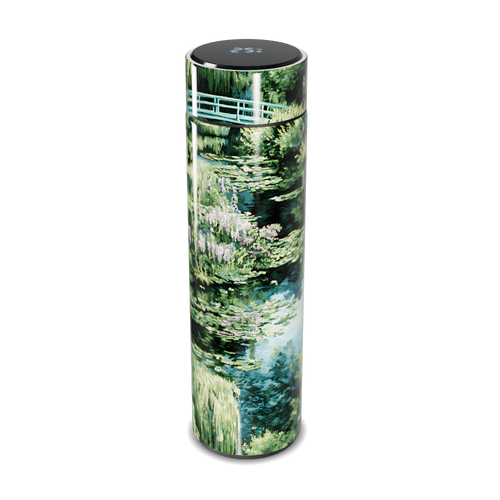 Garrafa Térmica Touch Estampa Monet Jardim