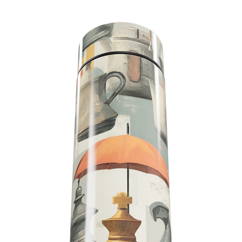 Garrafa Térmica Touch - Estampa Criativa Chess