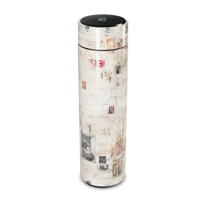 Garrafa Térmica Touch - Estampa Vintage