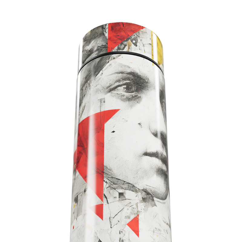 Garrafa Térmica Touch - Design Artístico Colorido