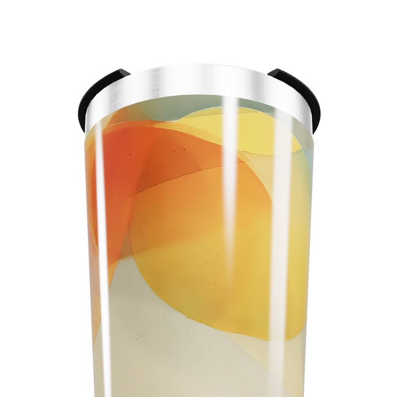 Copo Térmico - Estampa Abstrata Colorida