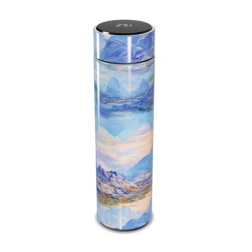 Garrafa Térmica Touch - Paisagem Azul