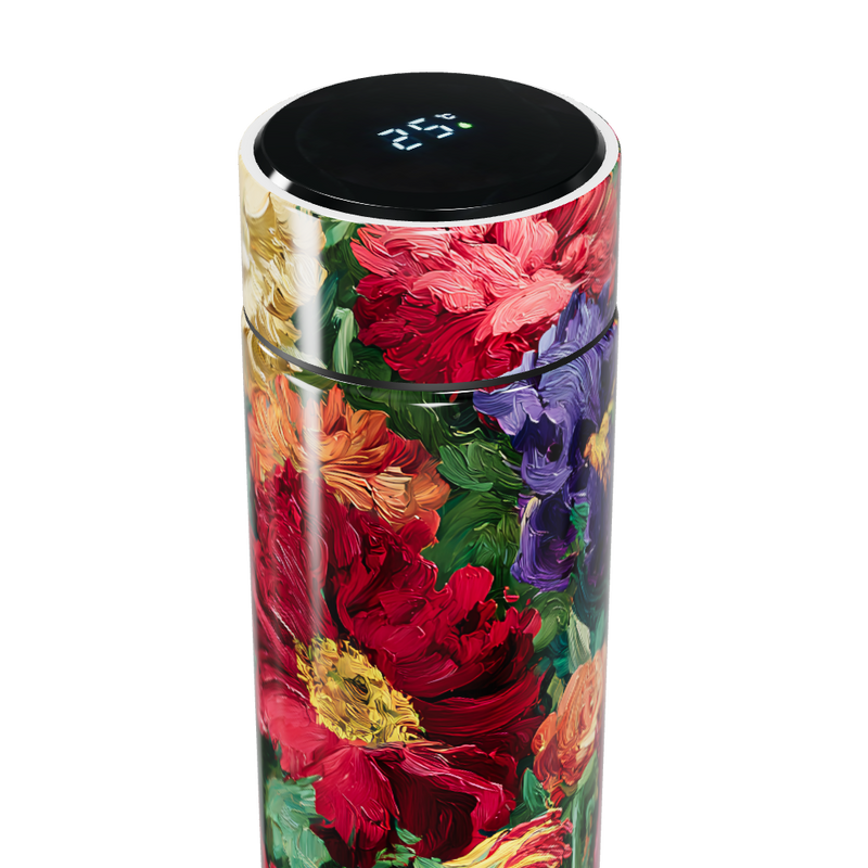 Garrafa Térmica Touch - Floral Colorida