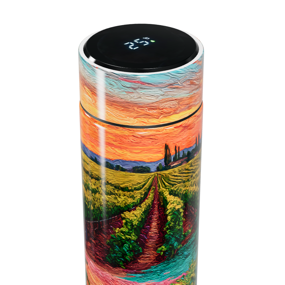 Garrafa Térmica Touch - Pintura Colorida