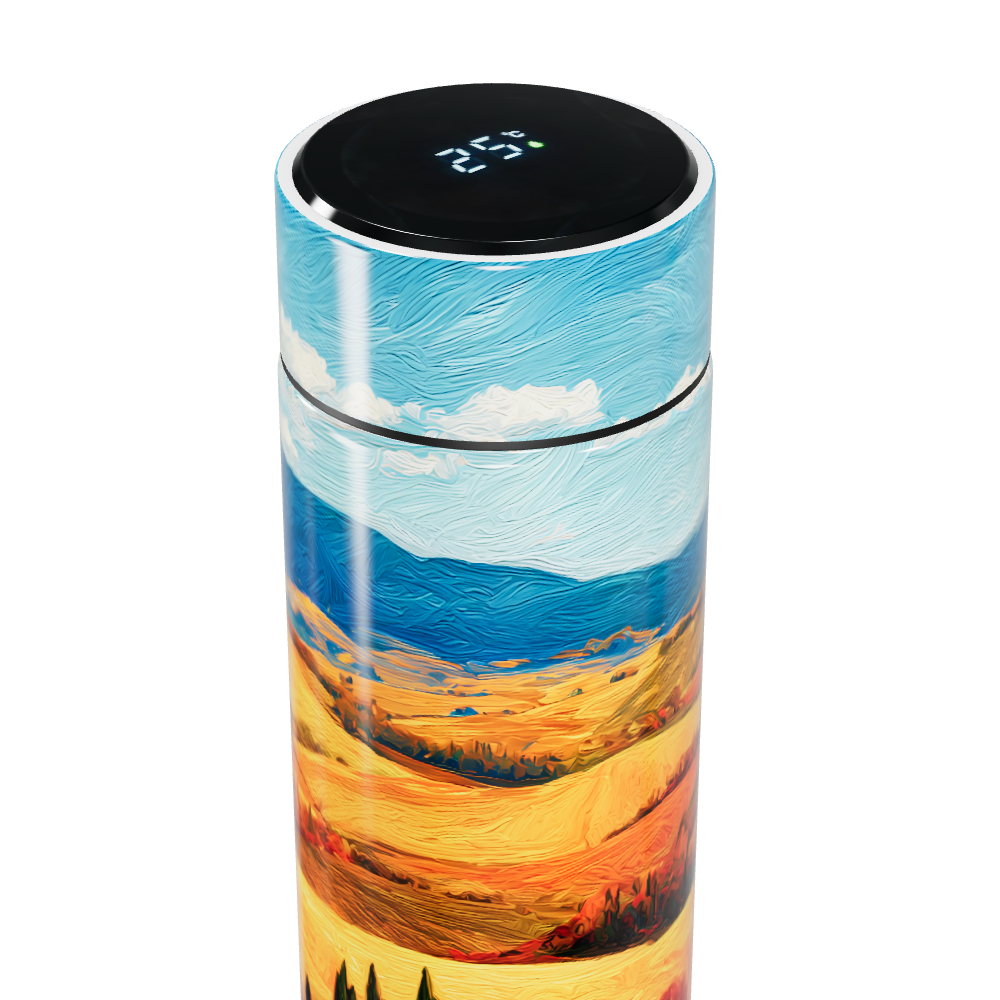 Garrafa Térmica Touch - Paisagem Colorida