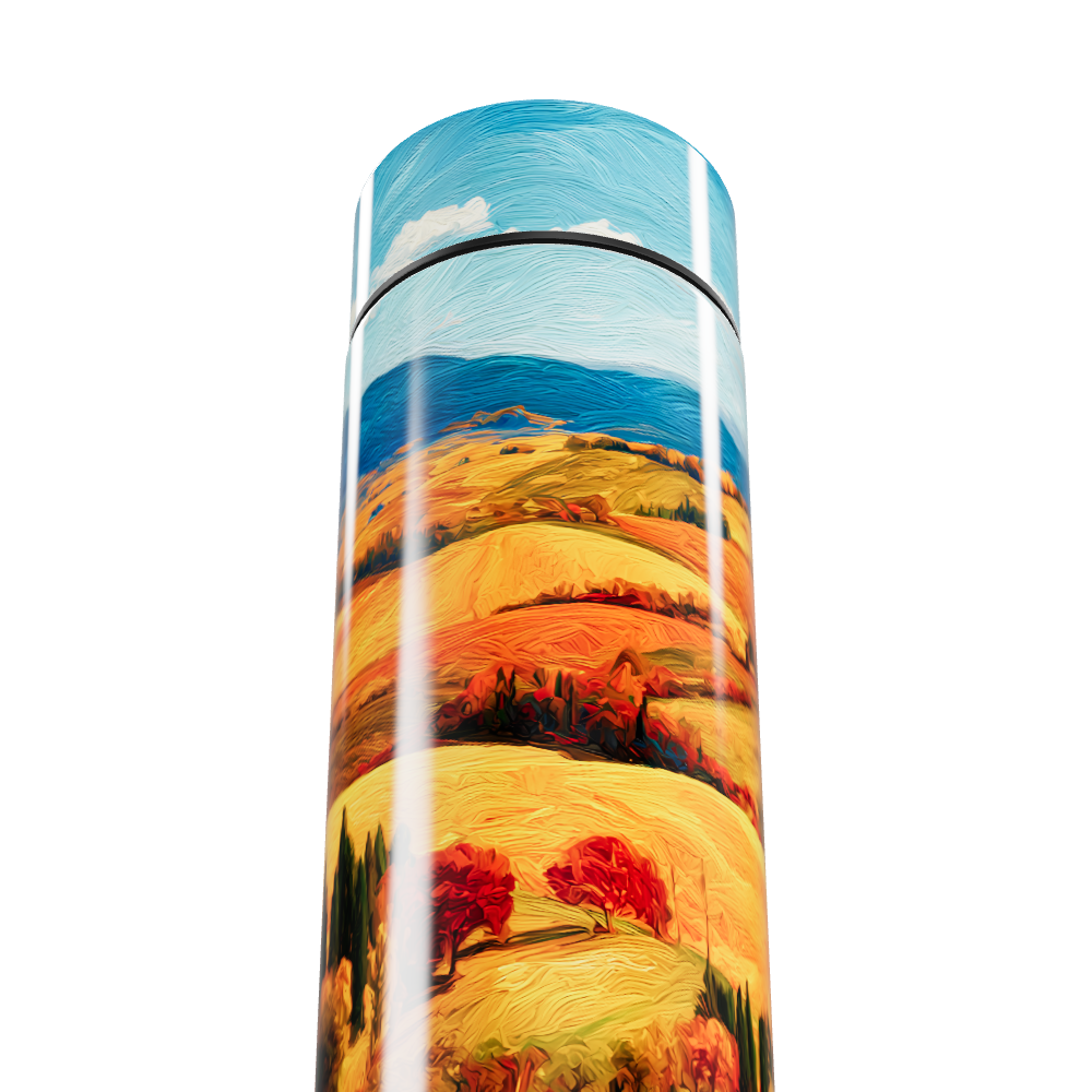 Garrafa Térmica Touch - Paisagem Colorida