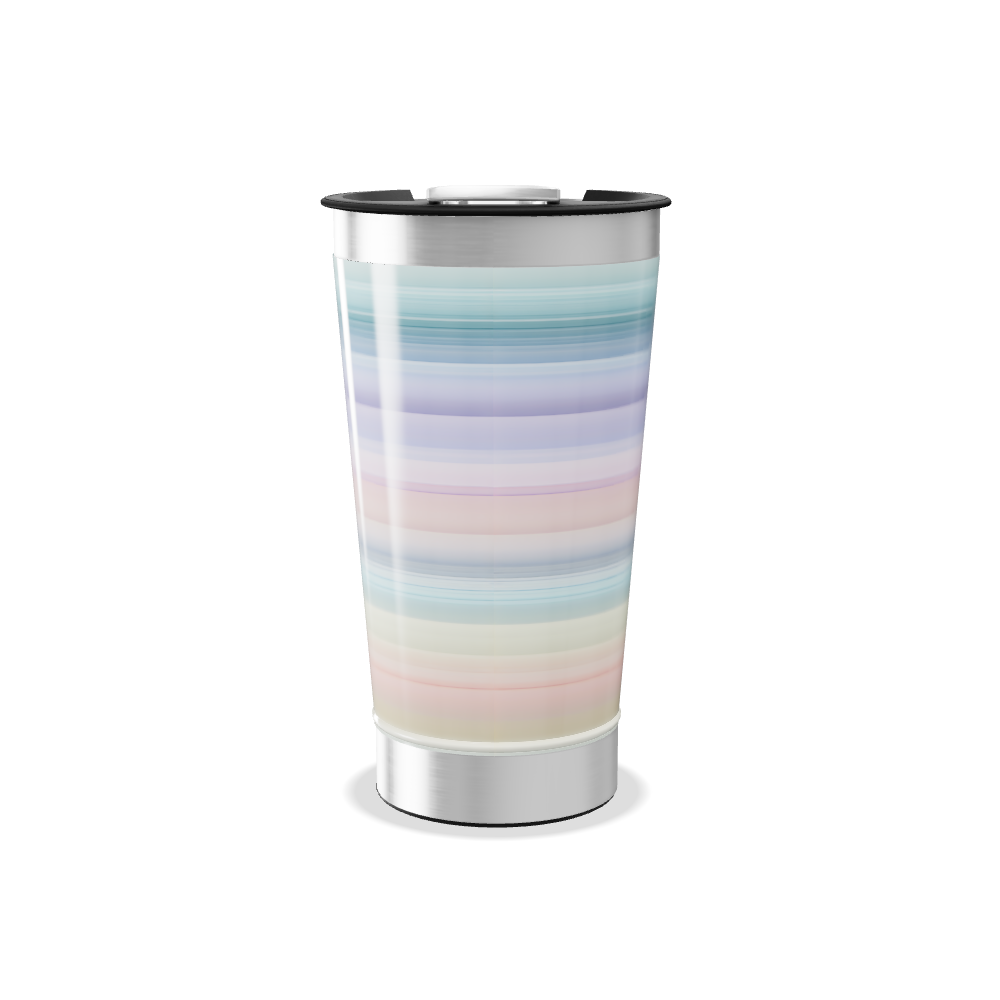 Copo Térmico - Listras Multicoloridas