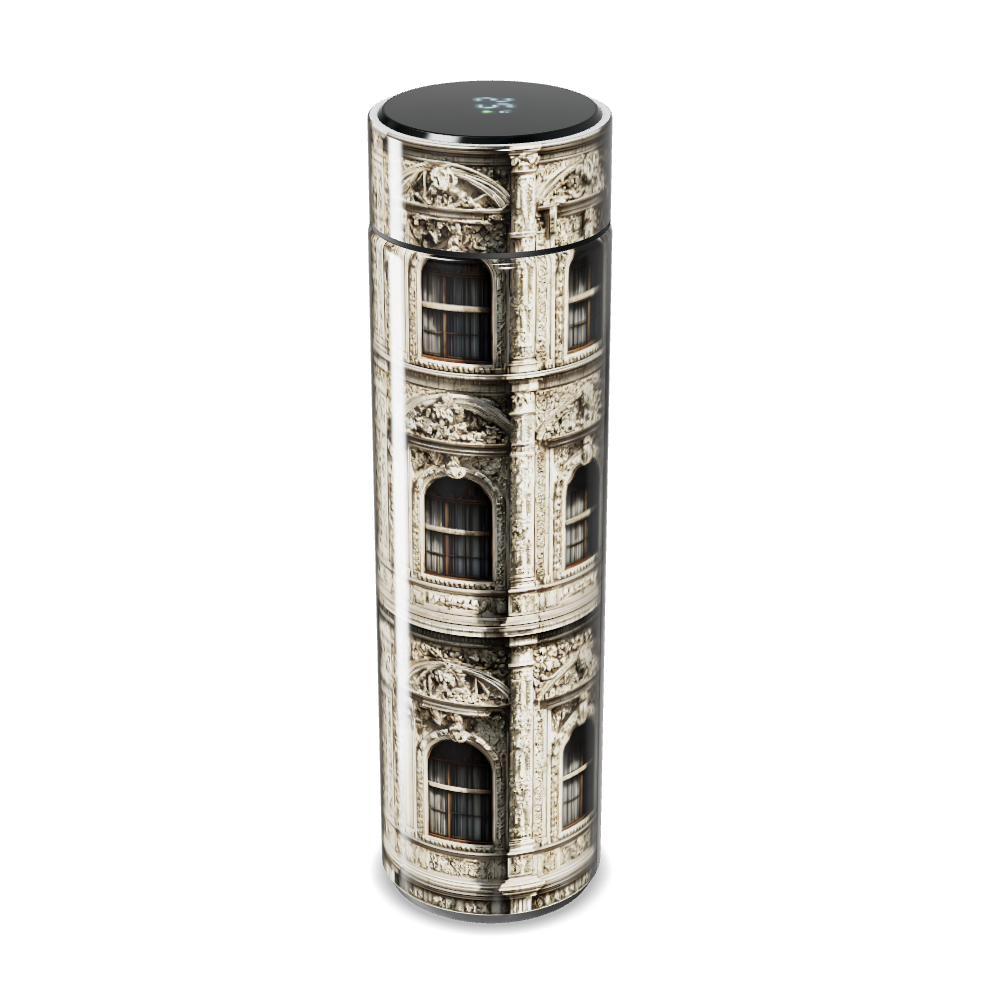 Garrafa Térmica Touch - Estampa Arquitetônica