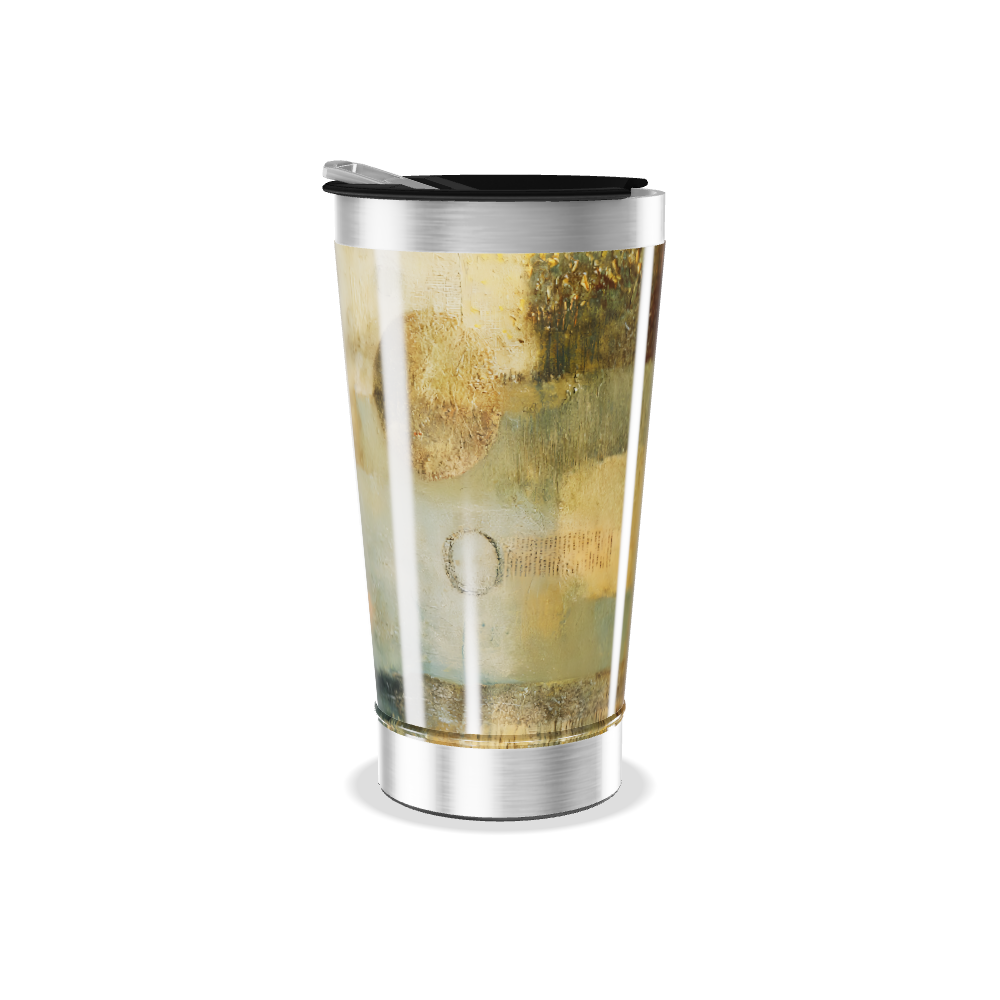 Copo Térmico - Abstrato Multicolorido