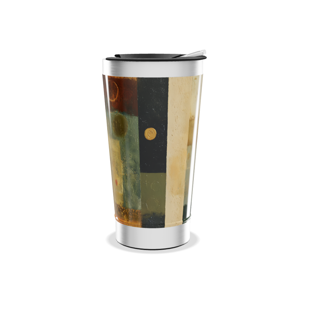 Copo Térmico - Abstrato Multicolorido