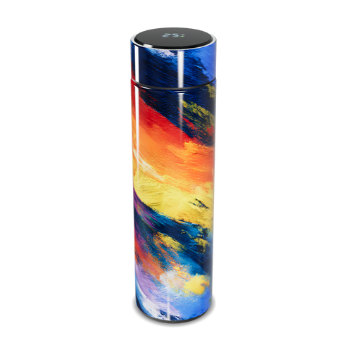 Garrafa Térmica Touch - Estampa Colorida Digital