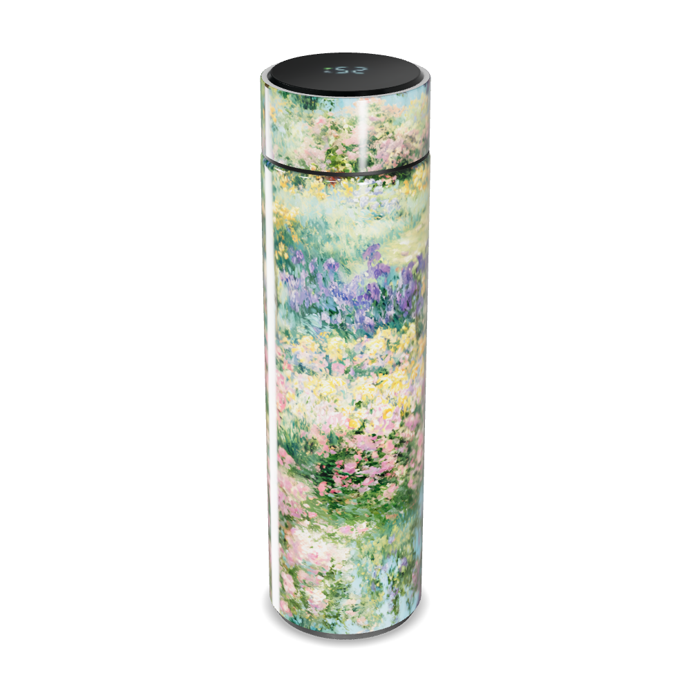 Garrafa Térmica Touch - Estampa Jardim Florido