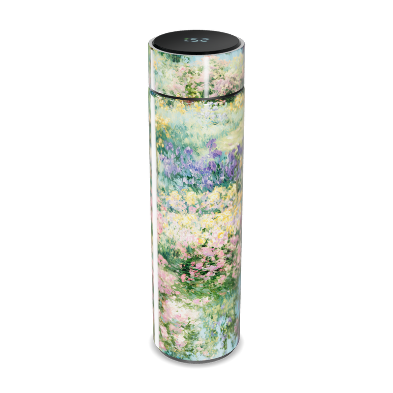 Garrafa Térmica Touch - Estampa Jardim Florido