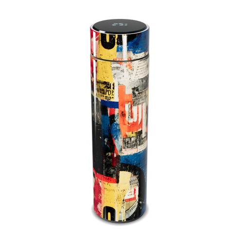 Garrafa Térmica Touch - Estampa Colorida