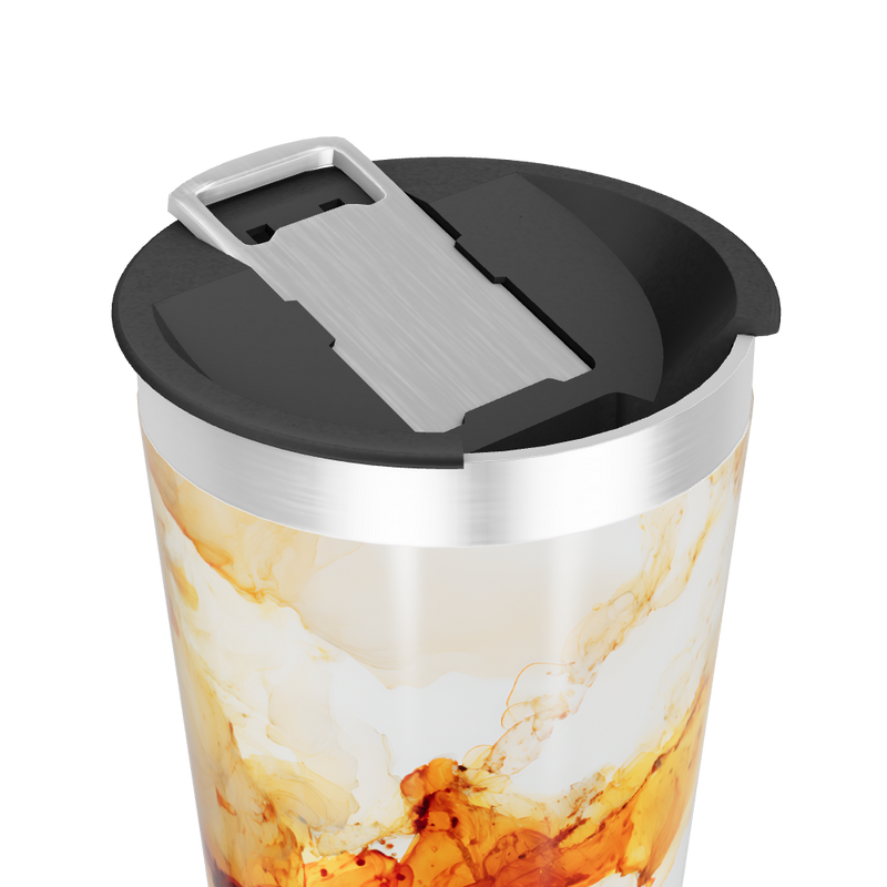 Copo Térmico - Estampa Abstrata Colorida