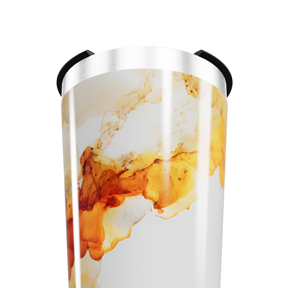 Copo Térmico - Estampa Abstrata Colorida